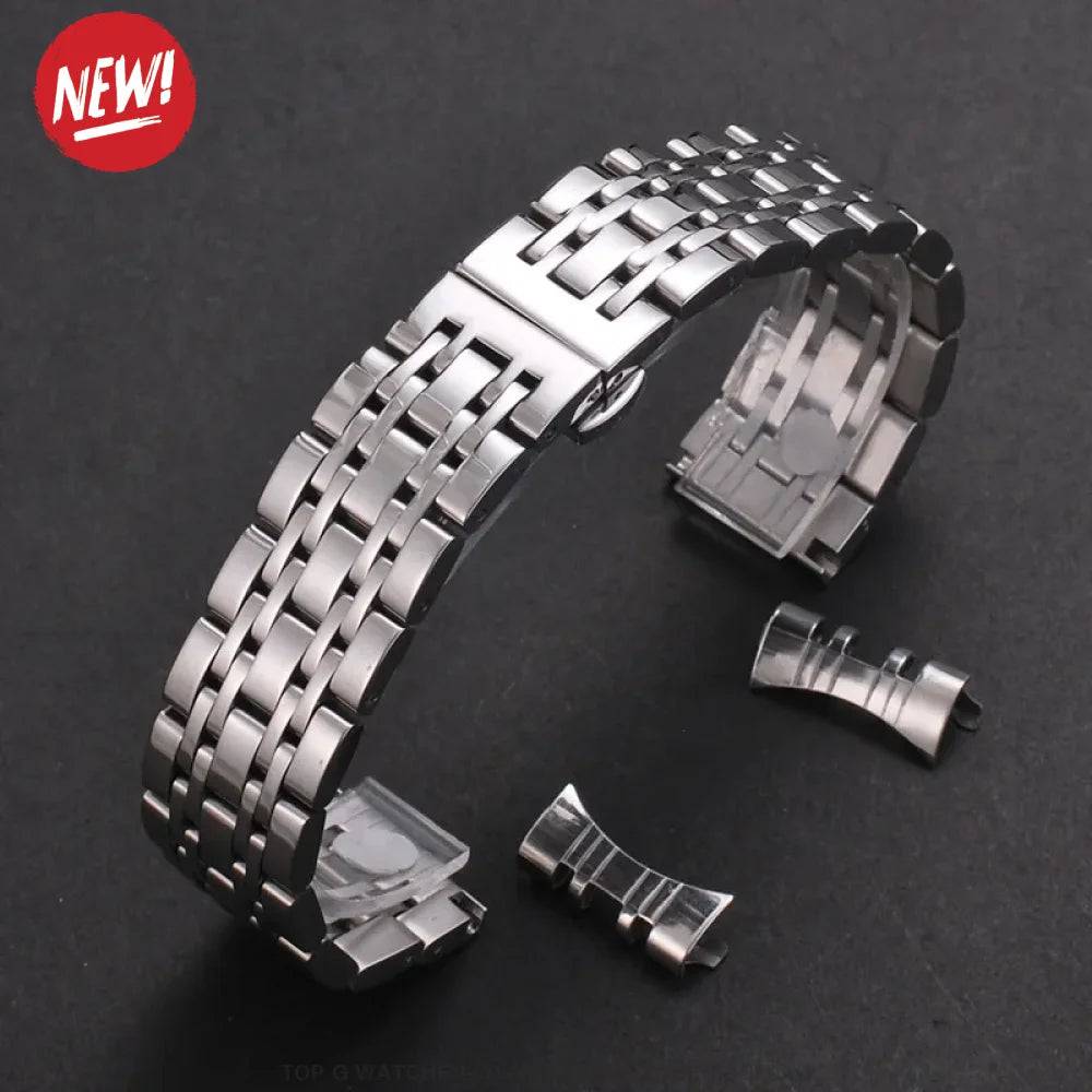 Solid 304L Stainless Steel Universal Replacement Quick-Release Replacement Watch Band - Top G Watches