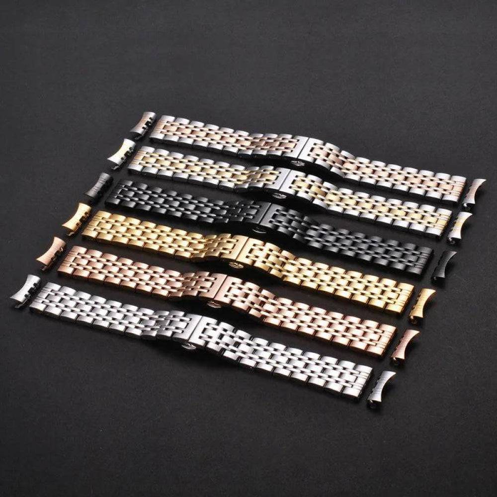 Solid 304L Stainless Steel Universal Replacement Quick-Release Replacement Watch Band - Top G Watches