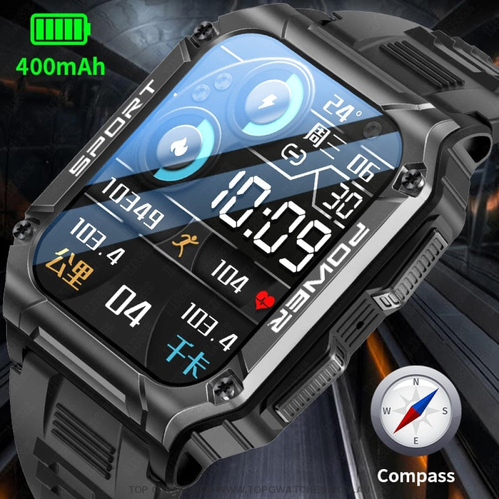 Ultimate Lige Apocalyptic Pro Compass Bluetooth Fitness Health Smart Watch Watches