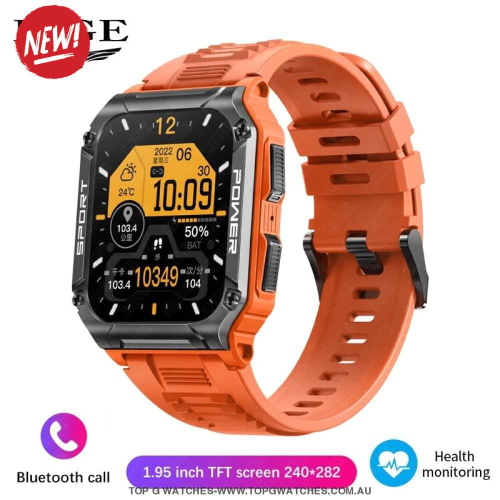 Ultimate LIGE Apocalyptic Pro Compass Bluetooth Fitness Health Smart Watch - Top G Watches