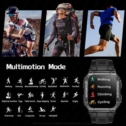 Ultimate Lige Apocalyptic Pro Compass Bluetooth Fitness Health Smart Watch Watches