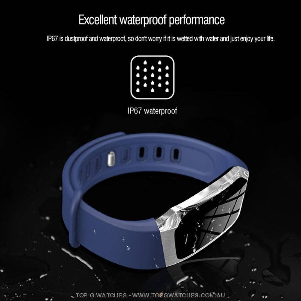 Unique LED Screen Missgoal Waterproof Business Sports Health Fitness Smart Wristwatch - Top G Watches