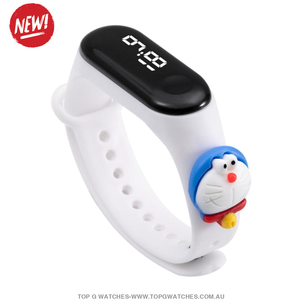 Waterproof Smart Touch Screen Digital Led Cartoon Sports Kid's Watch - Top G Watches