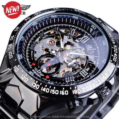 Winner Mechanical Self-Wind Business Casual Design Automatic Watch - Top G Watches