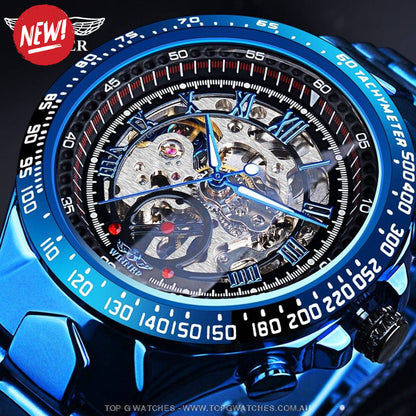 Winner Mechanical Self-Wind Business Casual Design Automatic Watch - Top G Watches